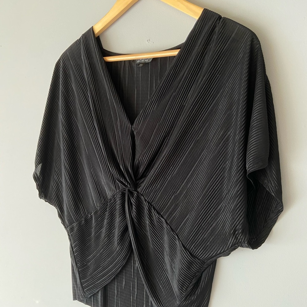 Beautiful light & soft silky black top